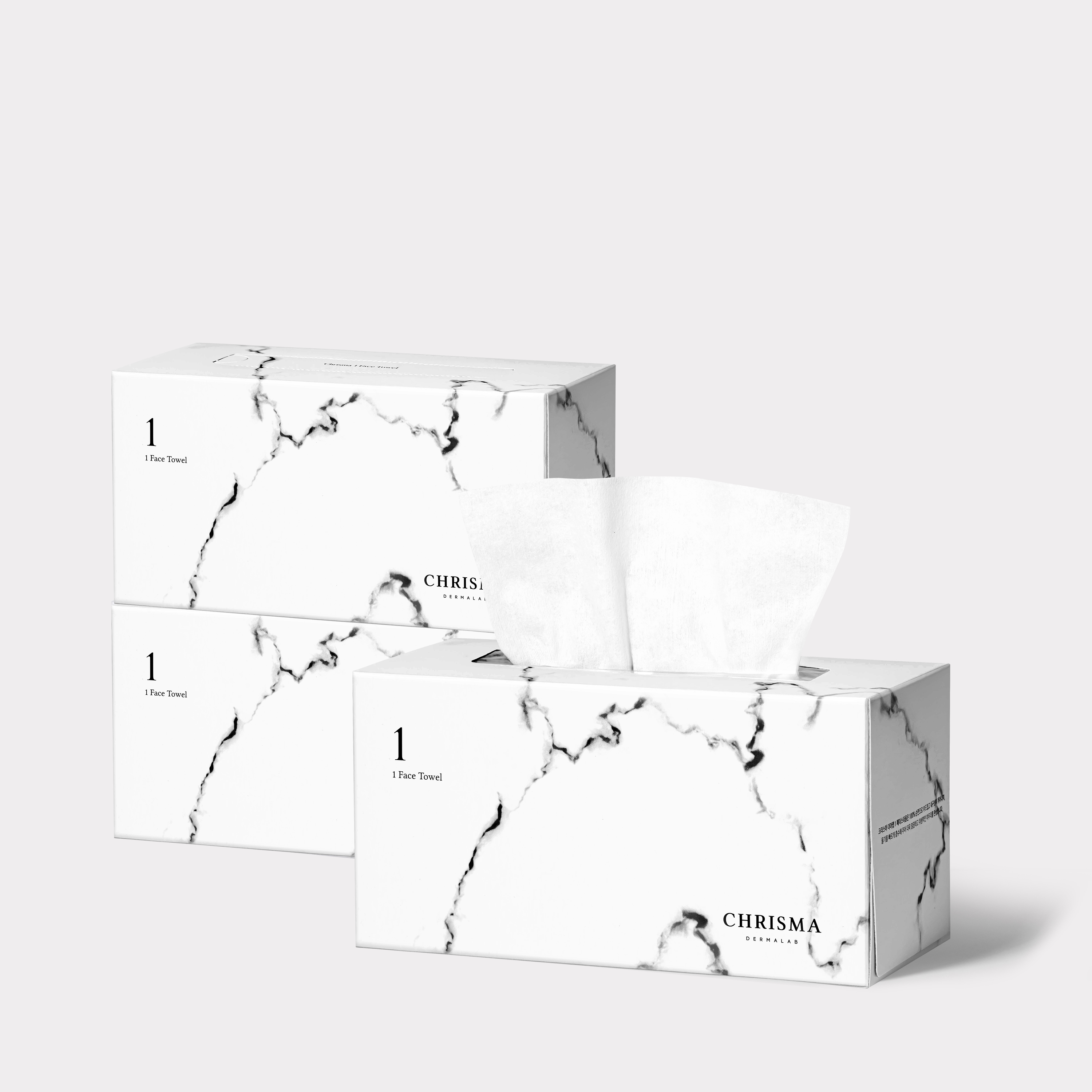 [240매] 크리스마 수건대용 일회용 순면 100% 페이스타올 80매 3박스 국내생산