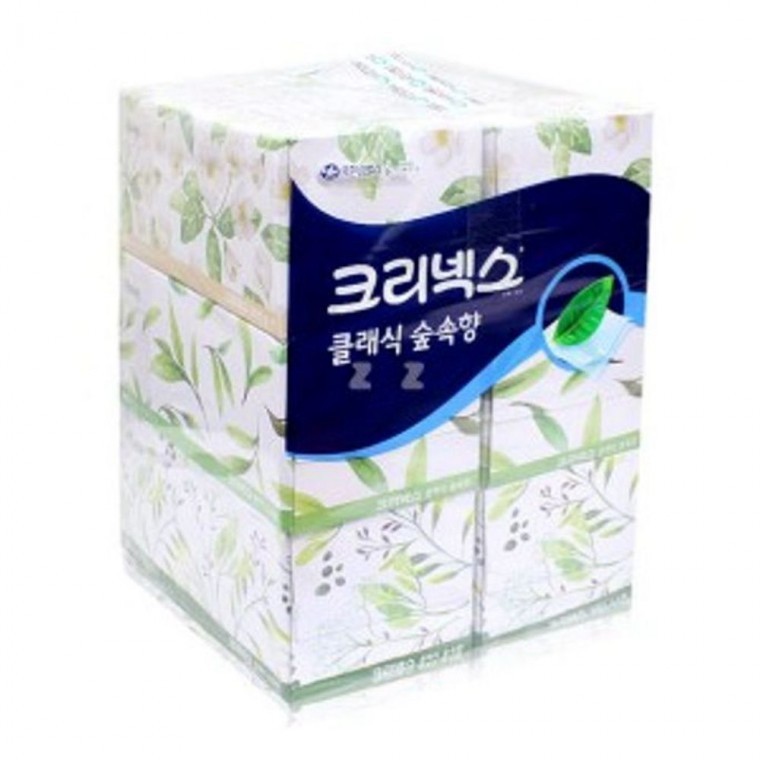 각티슈 미용 휴지 화장지 탁상 티슈 곽티슈 180매 6p - 메인 이미지