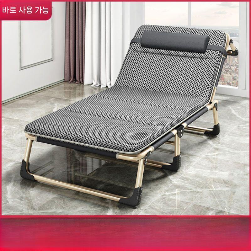 간이 침대 베드 알루미늄 접이식 휴대용 경량 캠핑 - 상세 이미지 2
