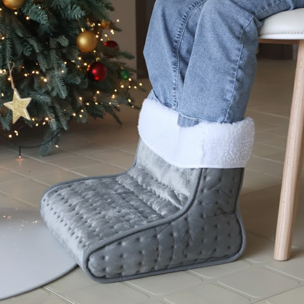 이놀 3단 온도조절 발난로 풋워머 세탁가능 극세사 쿠션 사무실 전기 발 온열기 보온기 담요