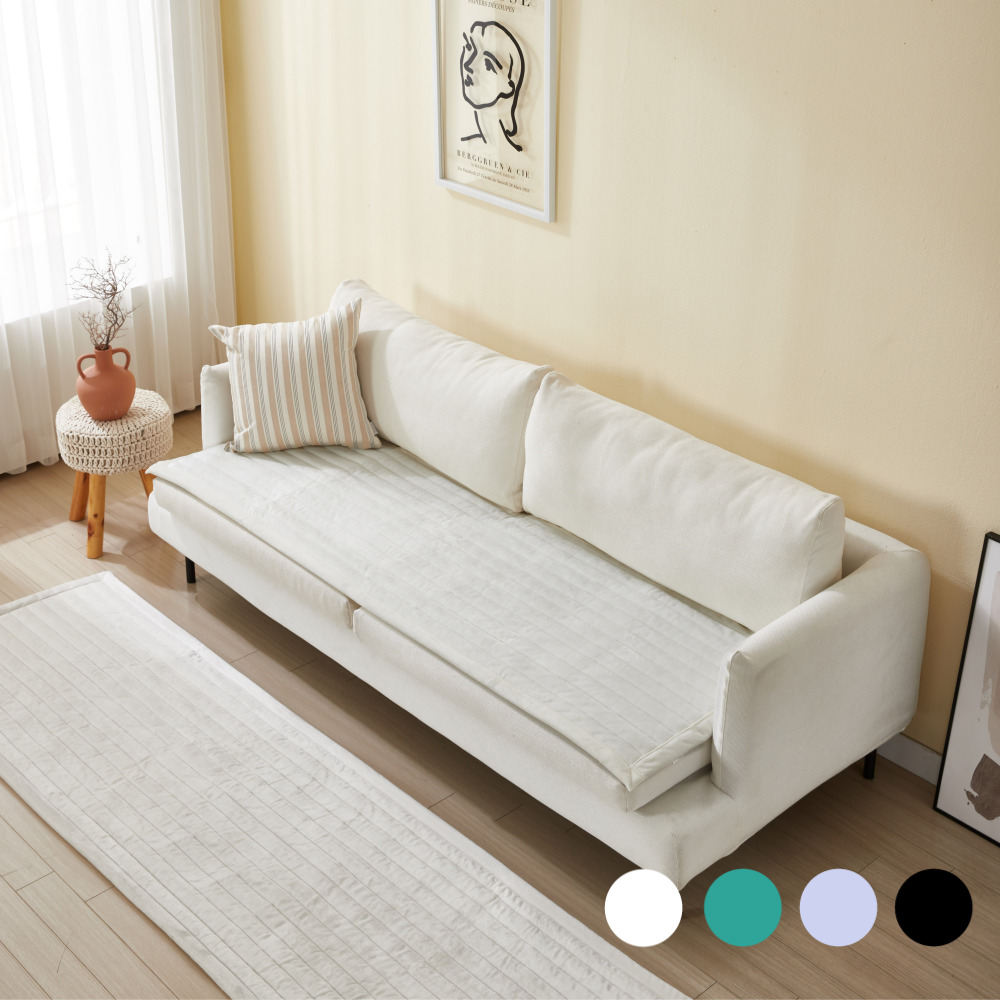 국내생산 항균 극세사 소파매트 쇼파커버 쇼파패드 4인용