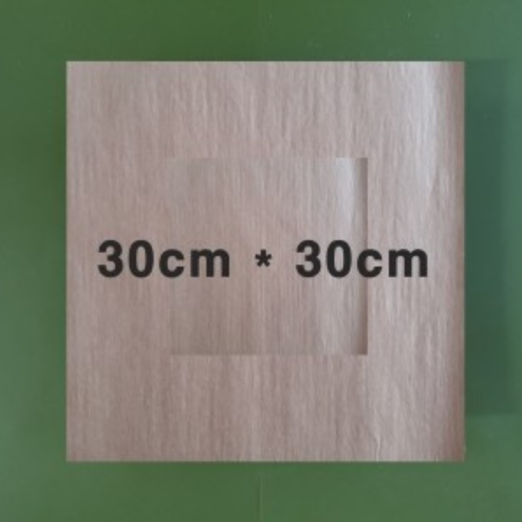 브라운 사각종이호일 대용량 오븐용 내유지 베이킹 페이퍼 30cm X 30cm - 메인 이미지
