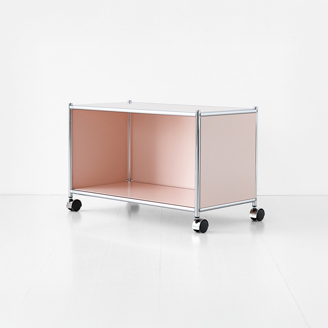 심플리 이동식 수납박스/사이드테이블 BC259 라이트핑크 6517.1869