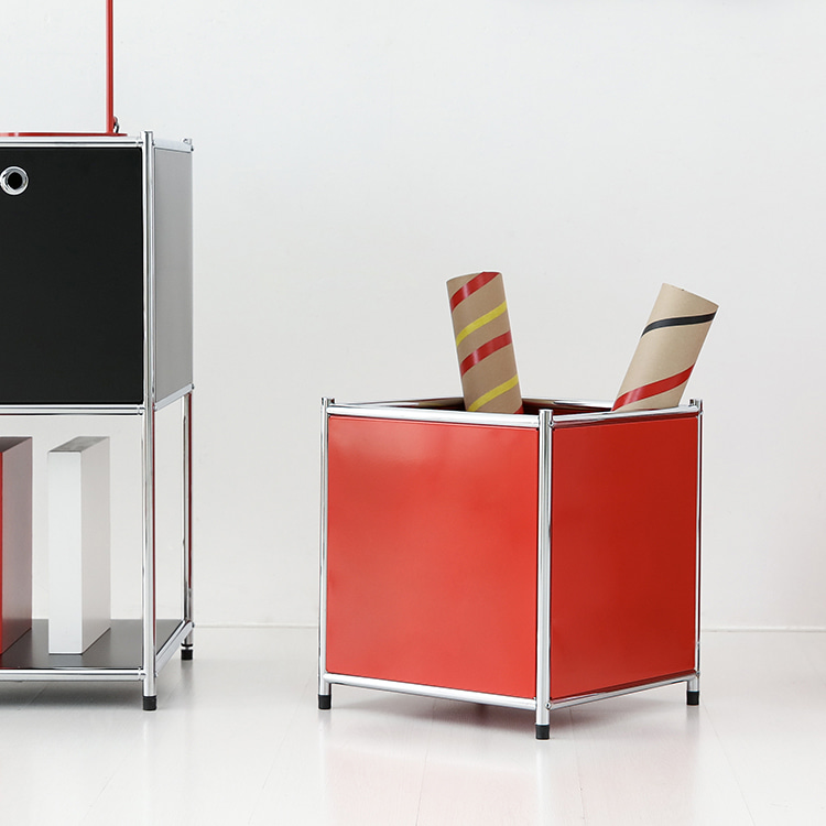 모듈가구 심플리 수납박스/사이드테이블 BC260 레드 2268.5215