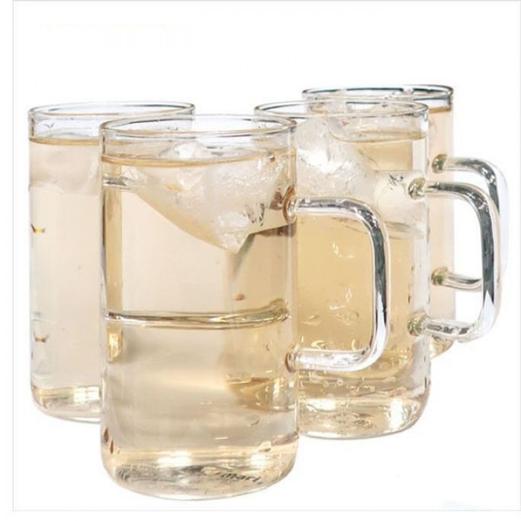 마린 머그잔 유리잔 맥주잔 글라스 물컵 650ml 4세트 - 상품 이미지