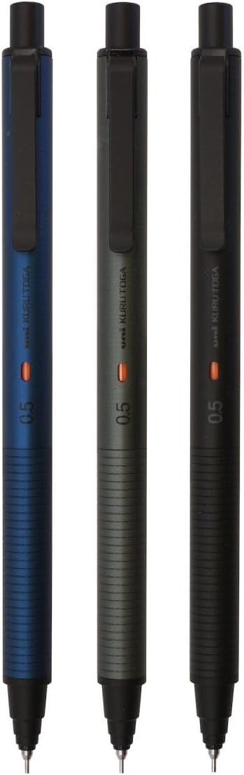 미쓰비시 연필 샤프펜슬 쿠루토가 메탈 0.5mm 녹턴 블랙 313783000 - 상세 이미지 5