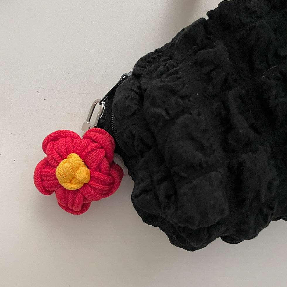 양말목 키링 DIY 업사이클링 카네이션 네잎클로버 꽃 키링 만들기 세트 부자재 키트 - 상세 이미지 5