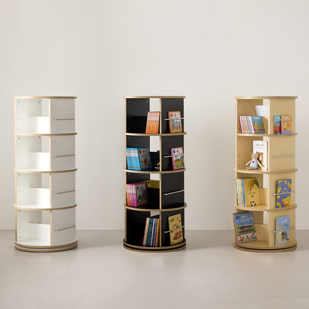 루엔 회전책장 유아 어린이 아기 전면 책장 제품 이미지