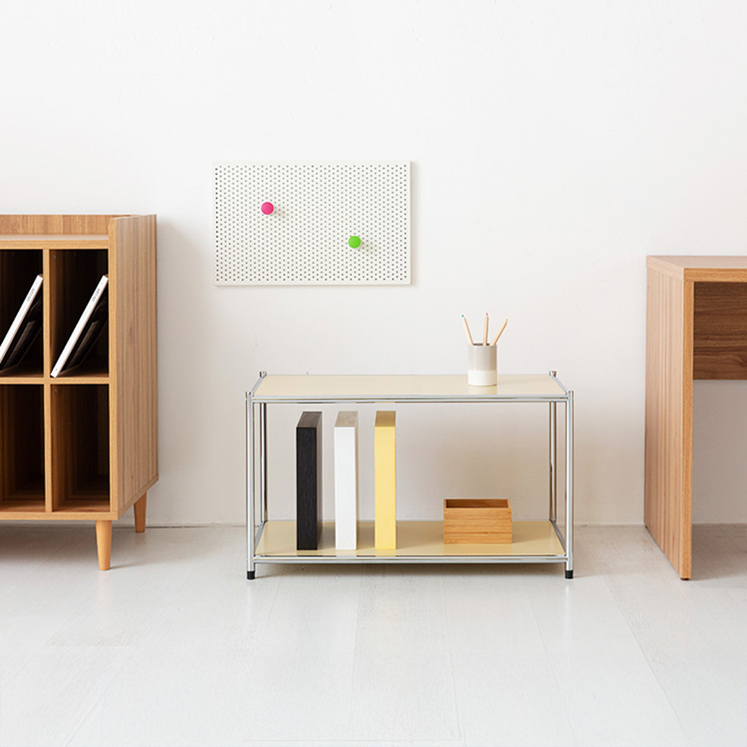 모듈가구 심플리 사이드테이블 BC258 솔리드베이지 6873.4058