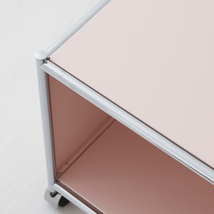 심플리 이동식 수납박스/사이드테이블 BC259 라이트핑크 6517.1869