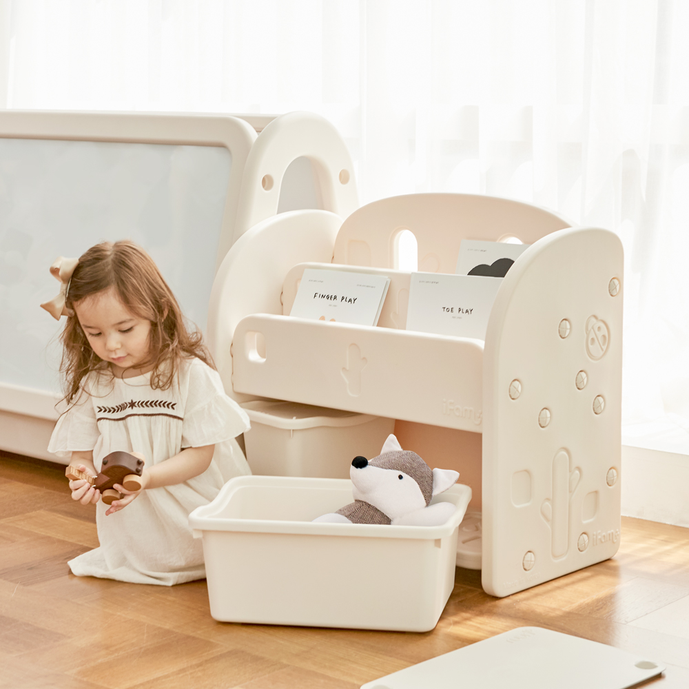 아이팜 이지두잉 아기 전면책장 교구장 유아책꽂이