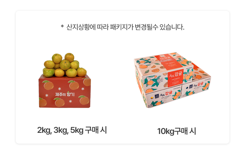 달콤한 황금향 5kg혼합과 &조생귤 S-M 3kg 이미지 6