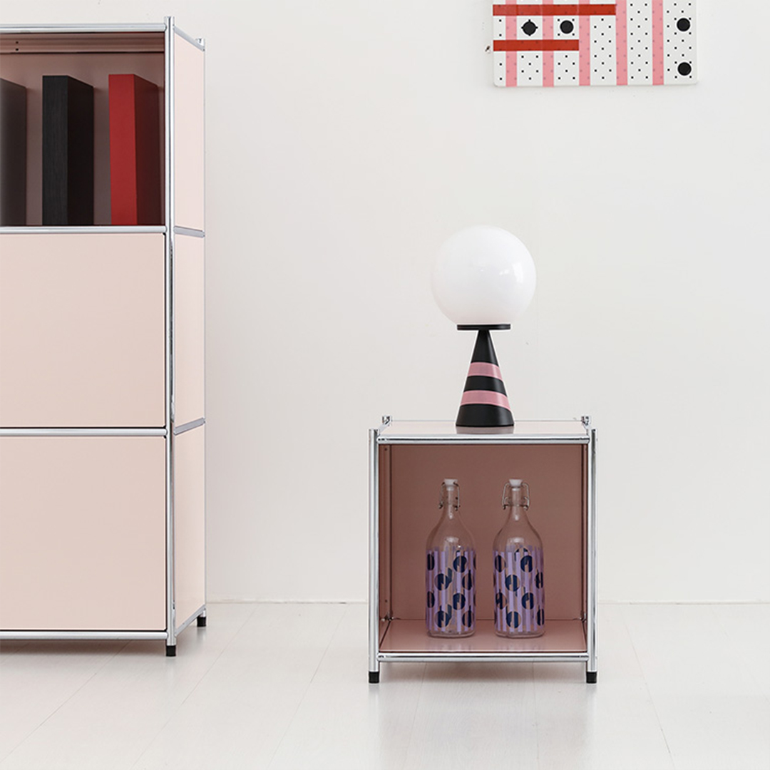 모듈가구 심플리 수납박스/사이드테이블 BC260 라이트핑크 0003.1473