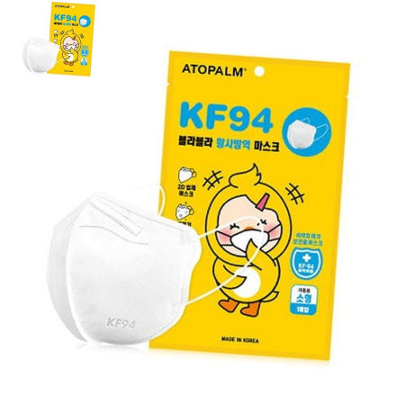 아토팜 블라블라 유아 KF-94 마스크 1매 (4~8세)