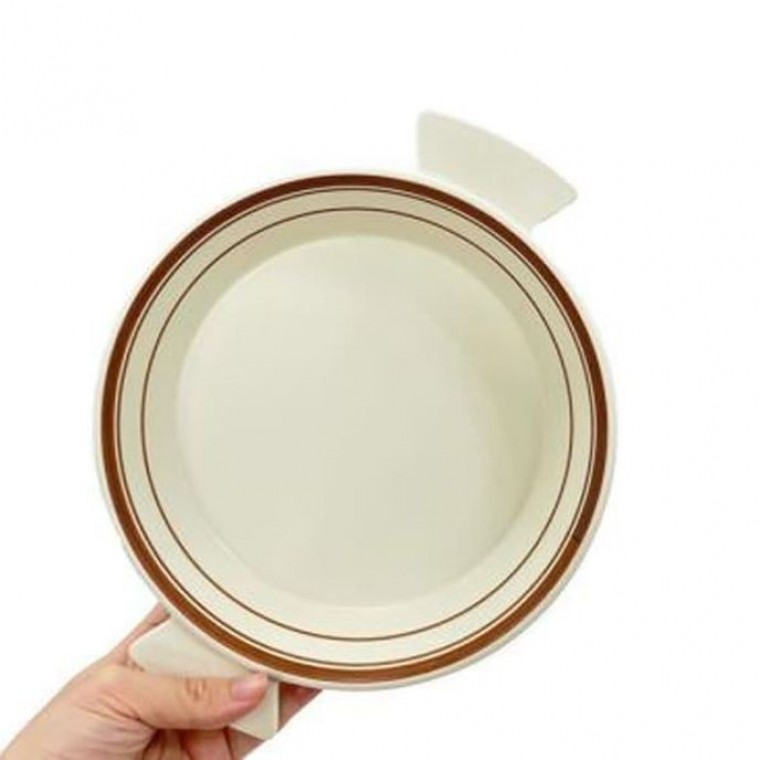 오브제 멜라민 파스타볼 샐러드 플레이팅 접시 24.7cm - 메인 이미지