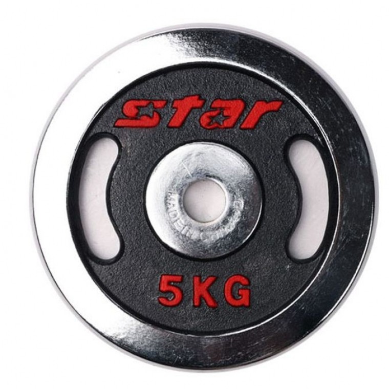 스타 원판 바벨 역기 중량 데드리프트 판 5KG - 메인 이미지