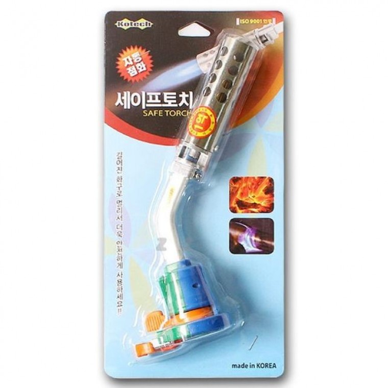 코텍 자동점화 세이프토치 K-3709 그릴 버너 고기 - 상품 이미지