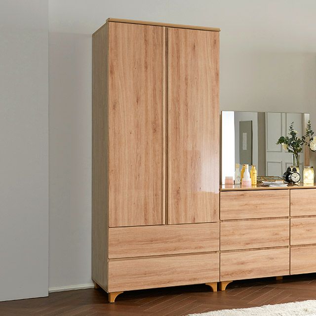 가구의서 N601 투서랍 장롱 800x600x1940mm - 메인 이미지