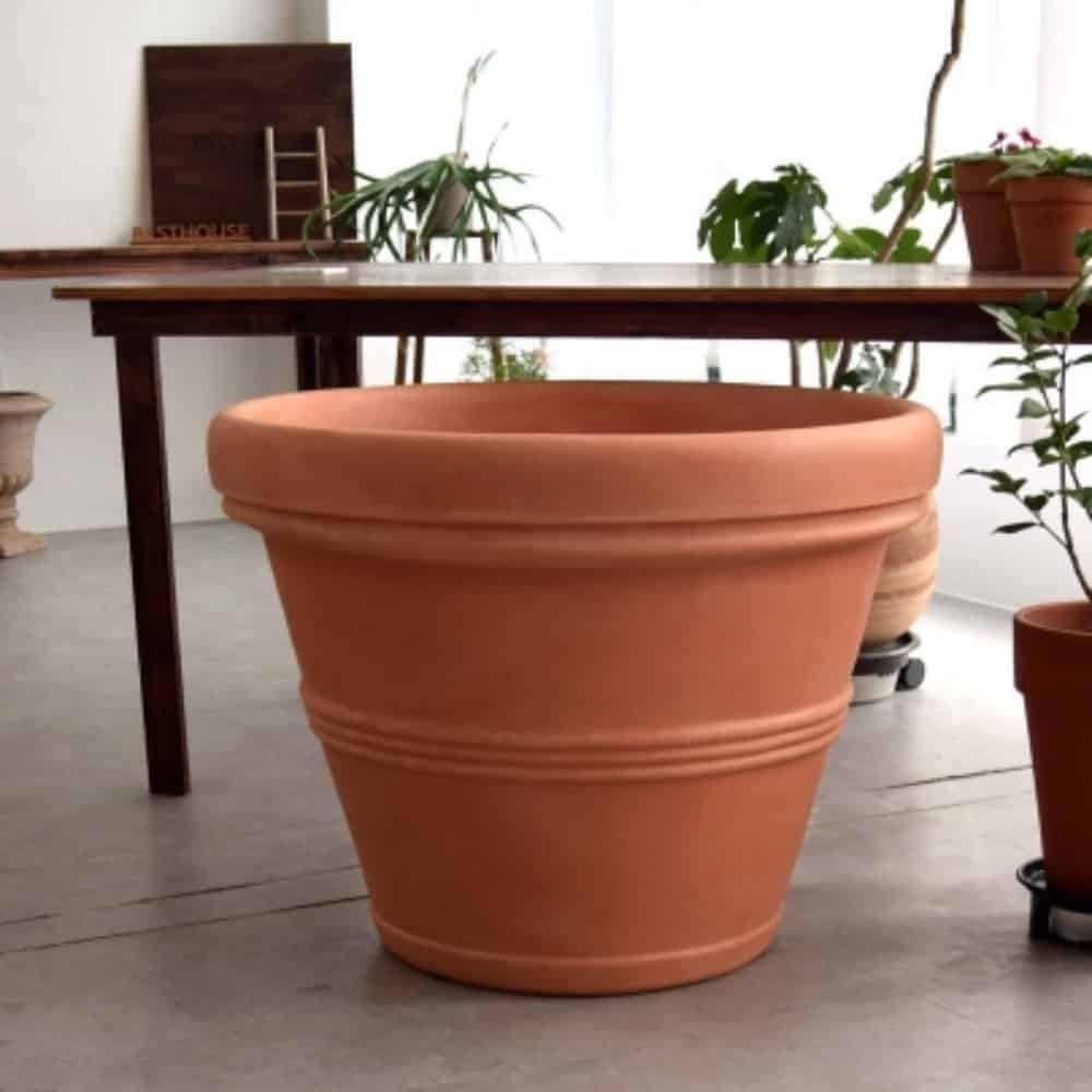떡갈고무나무화분 빅토리아화분 대형 화분 75x61cm - 상품 이미지