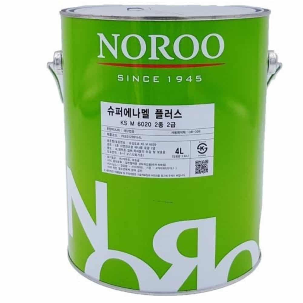 광택에나멜 철문 페인트 밝은녹색 유광 4L 건물외벽페 - 상품 이미지