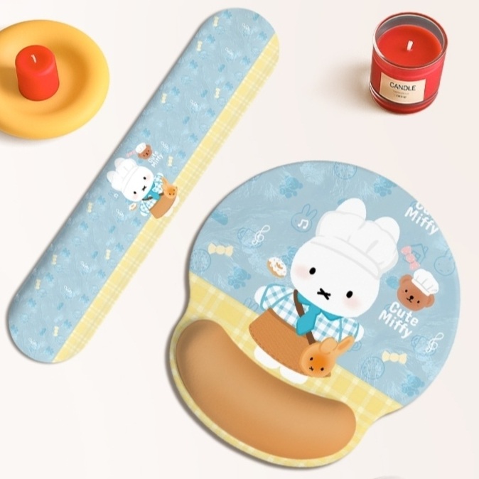 미피 마우스패드 휴대용 귀여운 일본 캐릭터 miffy - 상세 이미지 2