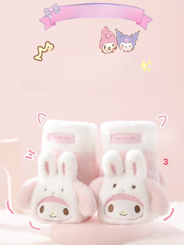 산리오 귀마개 장갑 스카프 모자 포차코 쿠로미 시나모롤 마이멜로디 포차코 - 상품 이미지