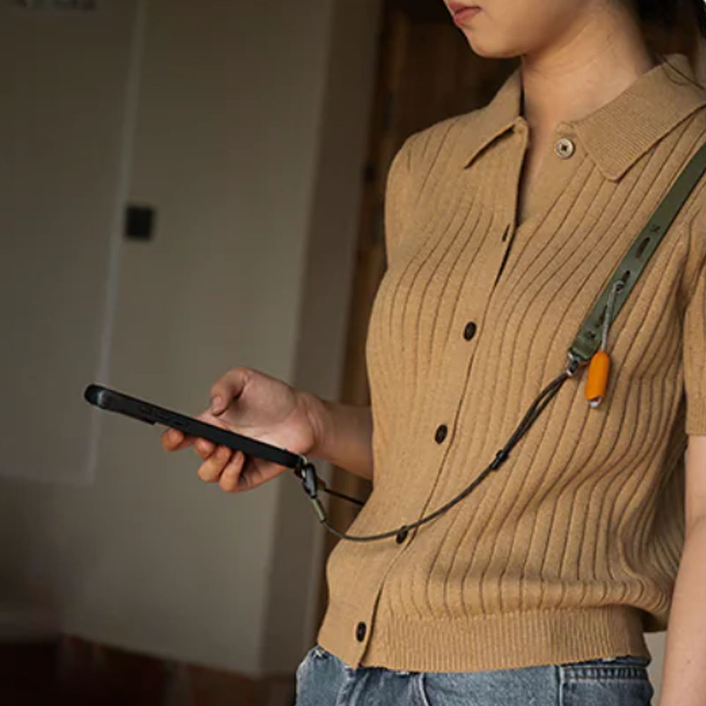 피지테크 카메라 스트랩 슬림 빈티지 그린 P-CB-583 - 상세 이미지 3