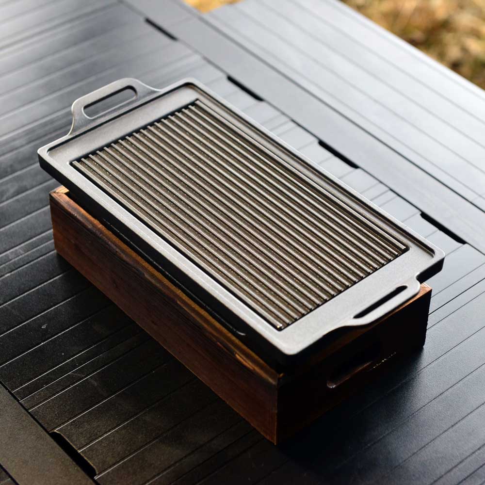 정사각(소)불판 풀세트 고체연료30g(32개)포함 가정용화로 개인 바베큐화로 1인용 불판