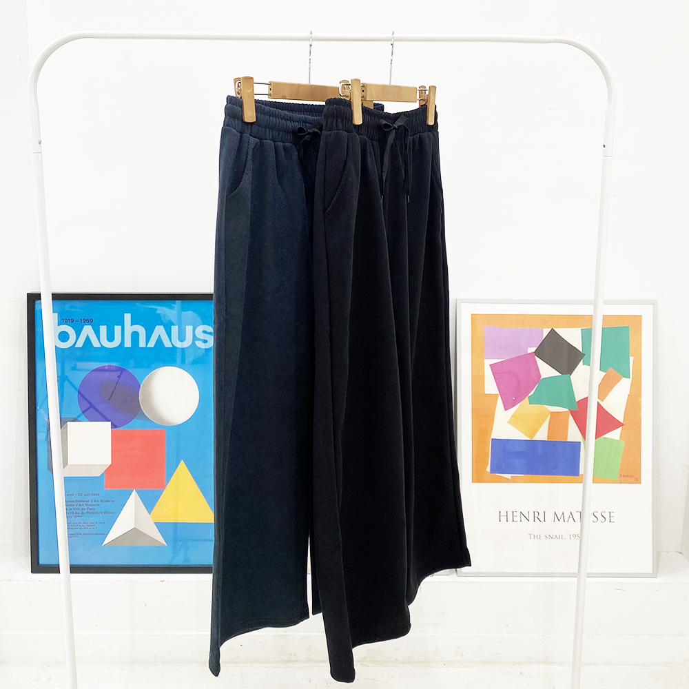 [공구 특가 12/26~30] 여성 골덴 와이드 팬츠 (블랙/차콜)