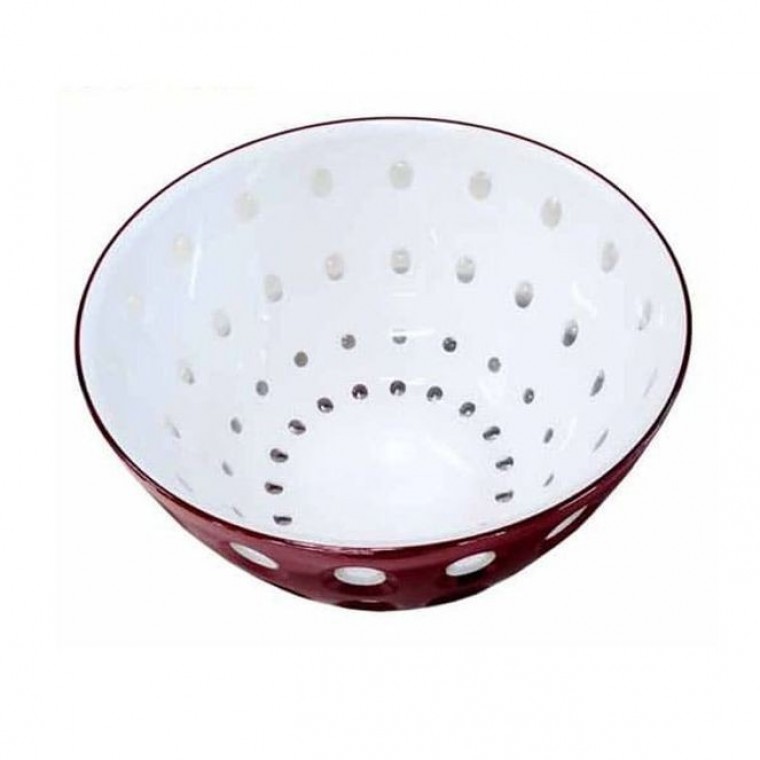 GUZZINI 샐러드볼 야채볼 반찬 찬기 그릇 화이트 25cm - 메인 이미지