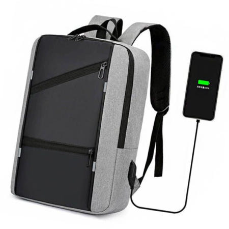 저렴한백팩파는곳 직장인 남성 수트 패션 노트북 USB 충전 가방 백팩