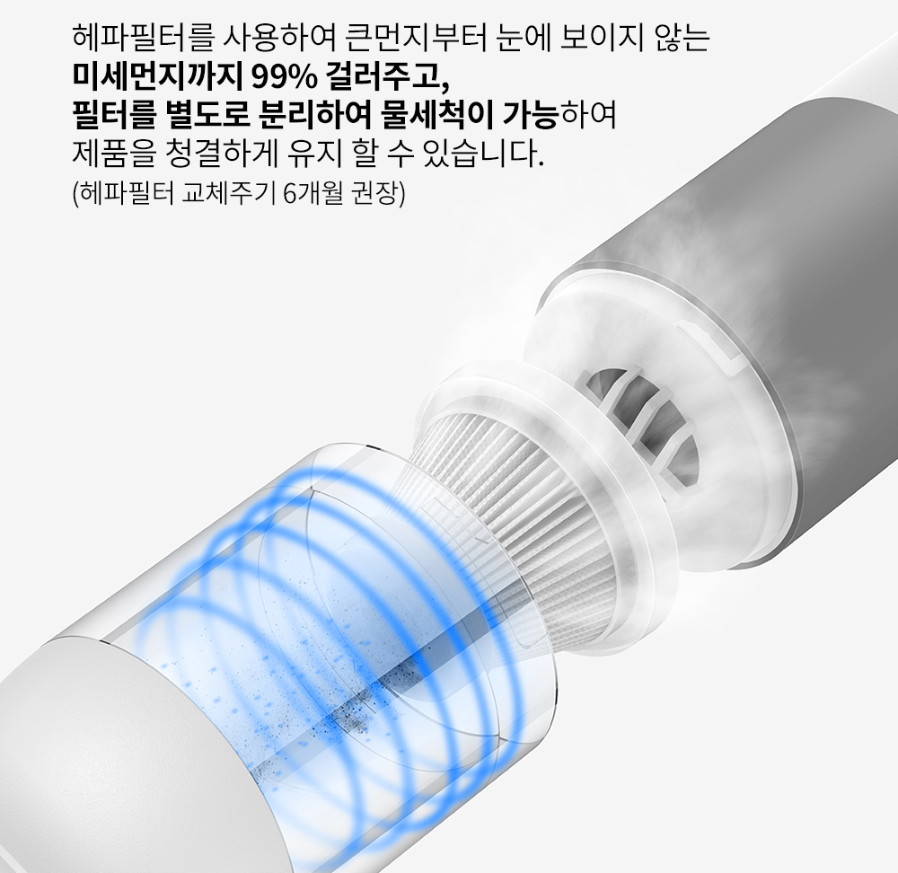 아이소라 무선 차량용 청소기 미니 소형 에어건 H1 - 상세 이미지 4