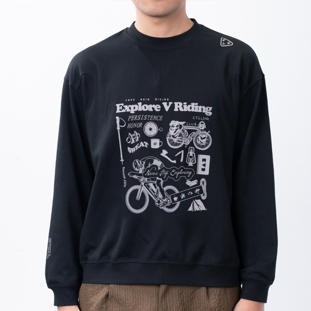EVR 이브이알 CITY 4포켓 사이클링 맨투맨 KX5001(남녀공용) - 상세 이미지 5