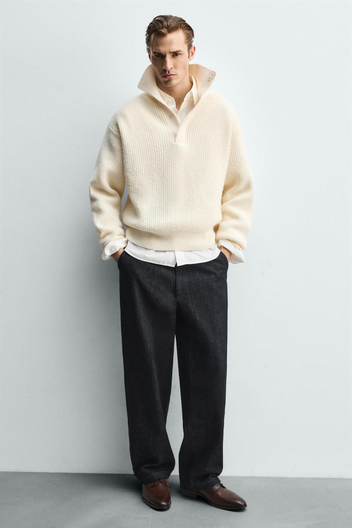 자라 클래식 브라운 레더 포멀 더비슈즈 2400/720 BROWN - 상세 이미지 3