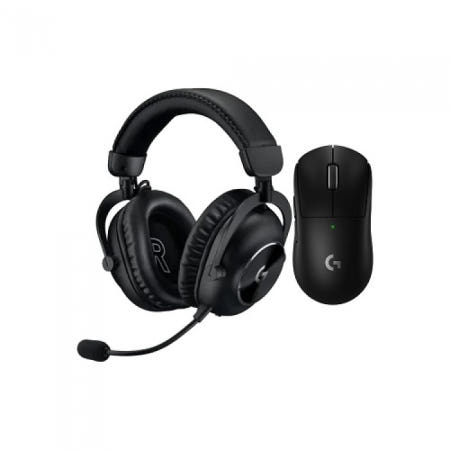 로지텍 G PRO X SUPERLIGHT 2 + PRO X 2 무선 마우스 헤드셋 세트 (블랙) / M