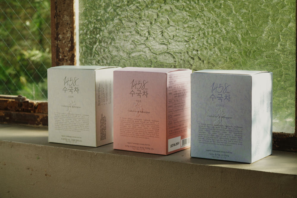 찻잔에 맑고 투명하게 담긴 차 한 잔