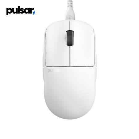 펄사 X2A 미디움 화이트 유선 게이밍 마우스 Medium White