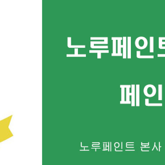 노루페인트 순앤수100 친환경 수성페인트 무광 4L 화이트1 실내 내부
