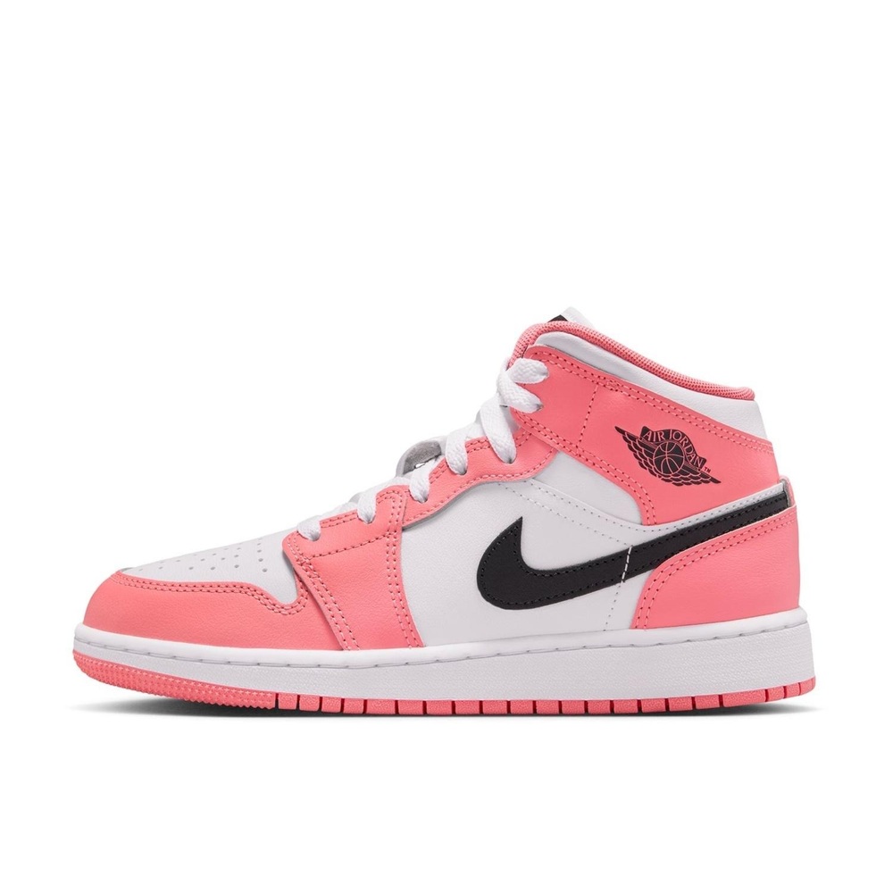 나이키 JORDAN BRAND 에어 조던 여성 찐핑크 1 MID GS DQ8423-602 - 상품 이미지