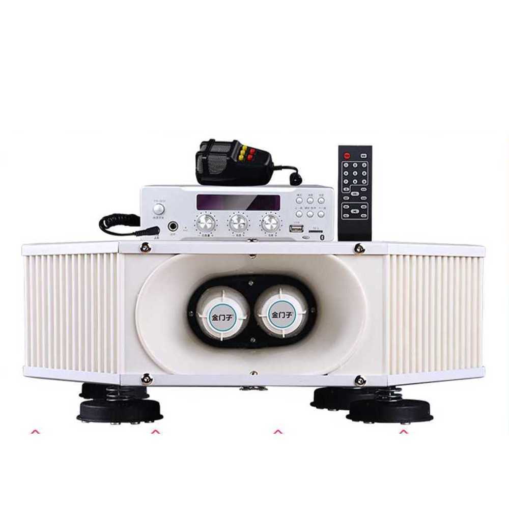 차량용 확성기 사이렌 스피커 마이크 방송 경고 장치 600W + 무선/고음4/저음4 - 상세 이미지 2
