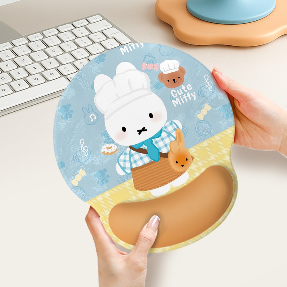 미피 마우스패드 휴대용 귀여운 일본 캐릭터 miffy - 상품 이미지
