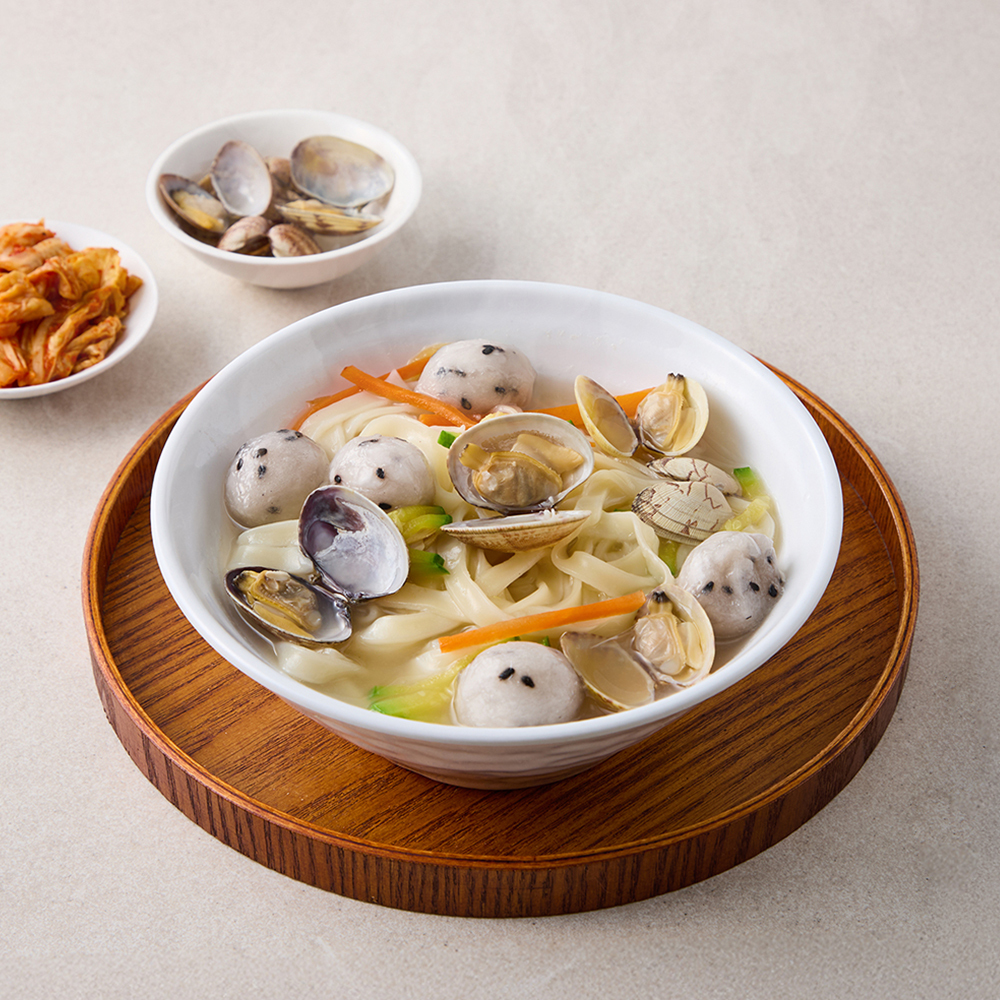 정성껏 뽑아낸 생면 바지락 칼국수 235g, 3개 - 상세 이미지 2