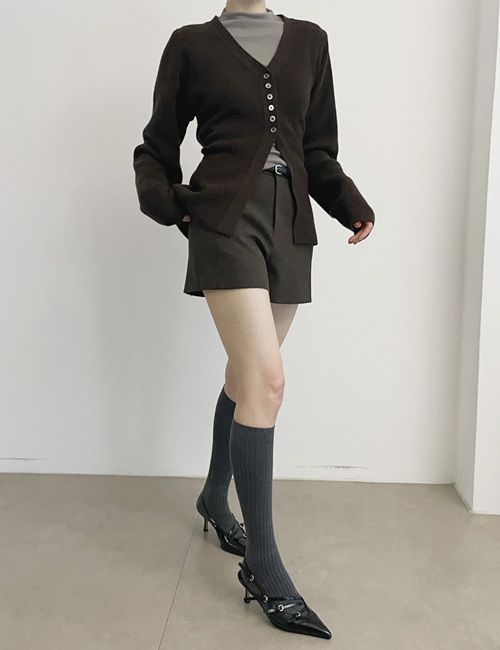 [SET/-15%] -5kg 여리핏 실루엣 (브라운) - 상품 이미지