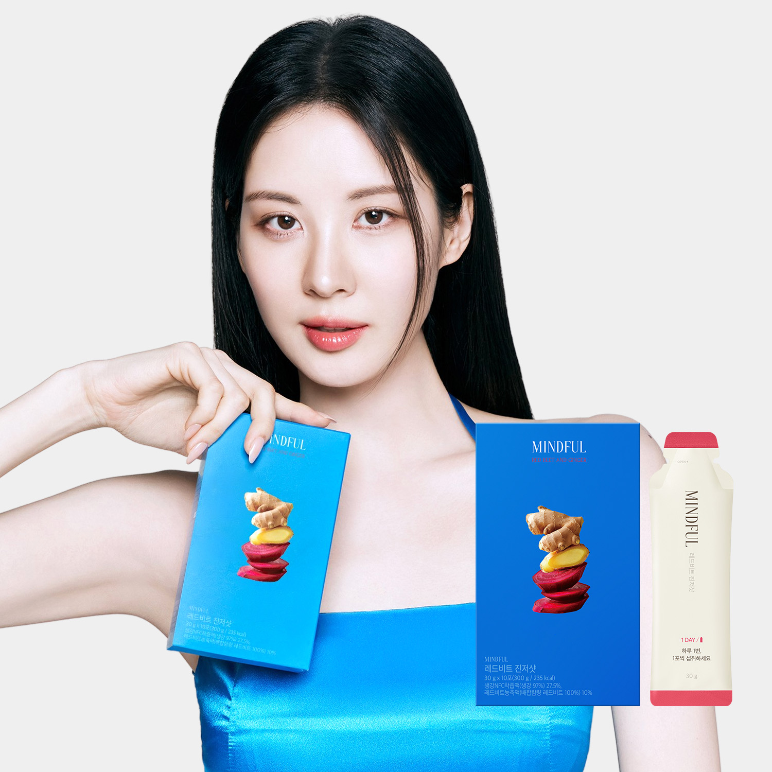 푸드올로지 레드 비트 진저샷 천연 활력 무설탕 카페인 제로 생강 리포좀 커큐민 제품 이미지