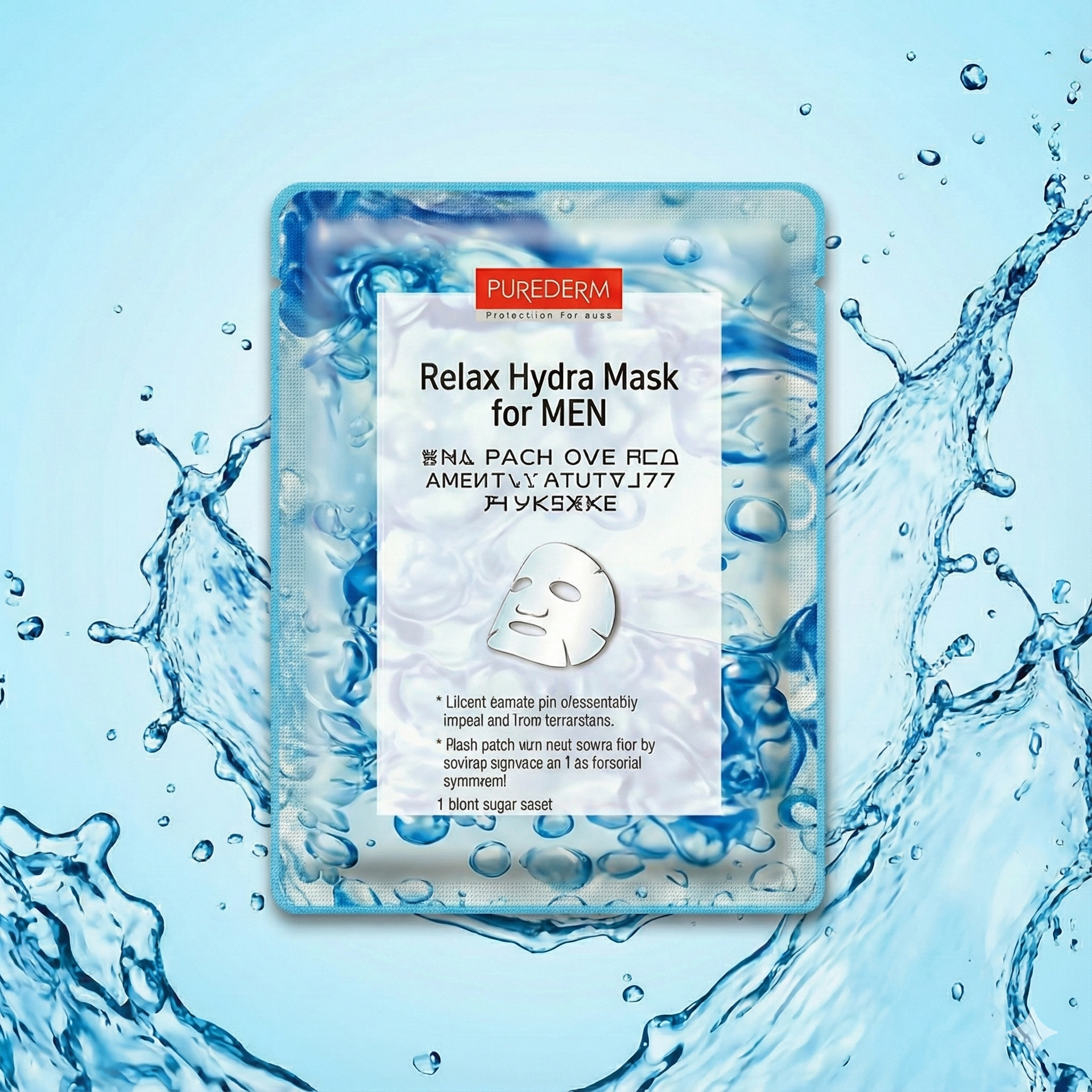 릴랙스 하이드라 남성용 마스크팩 남자 마스크팩 1매, 1개 제품 이미지