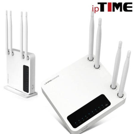 이에프엠네트웍스 공유기 아이피타임 유무선 안테나4개 A604SE