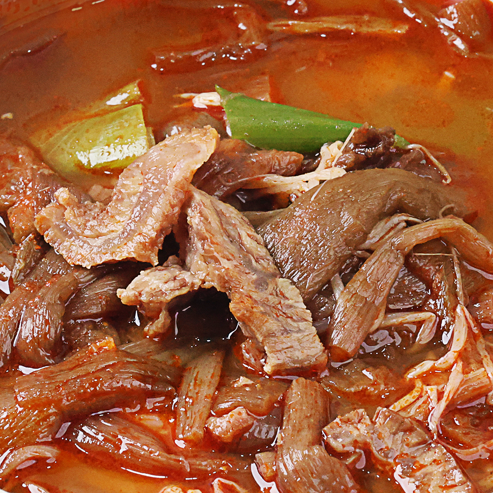 맛있는 육개장 업소용 즉석 육게장 600g x 25개 소고기국밥 육계장 해장국 - 상세 이미지 2