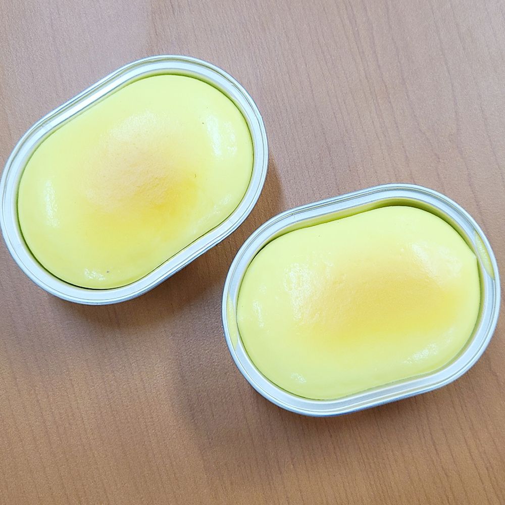 치즈빵 스퀴시 쫀득 폭신 퐁신 말랑이 촉감놀이 스트레스 해소 말랑말랑 버터 향기 - 상세 이미지 3