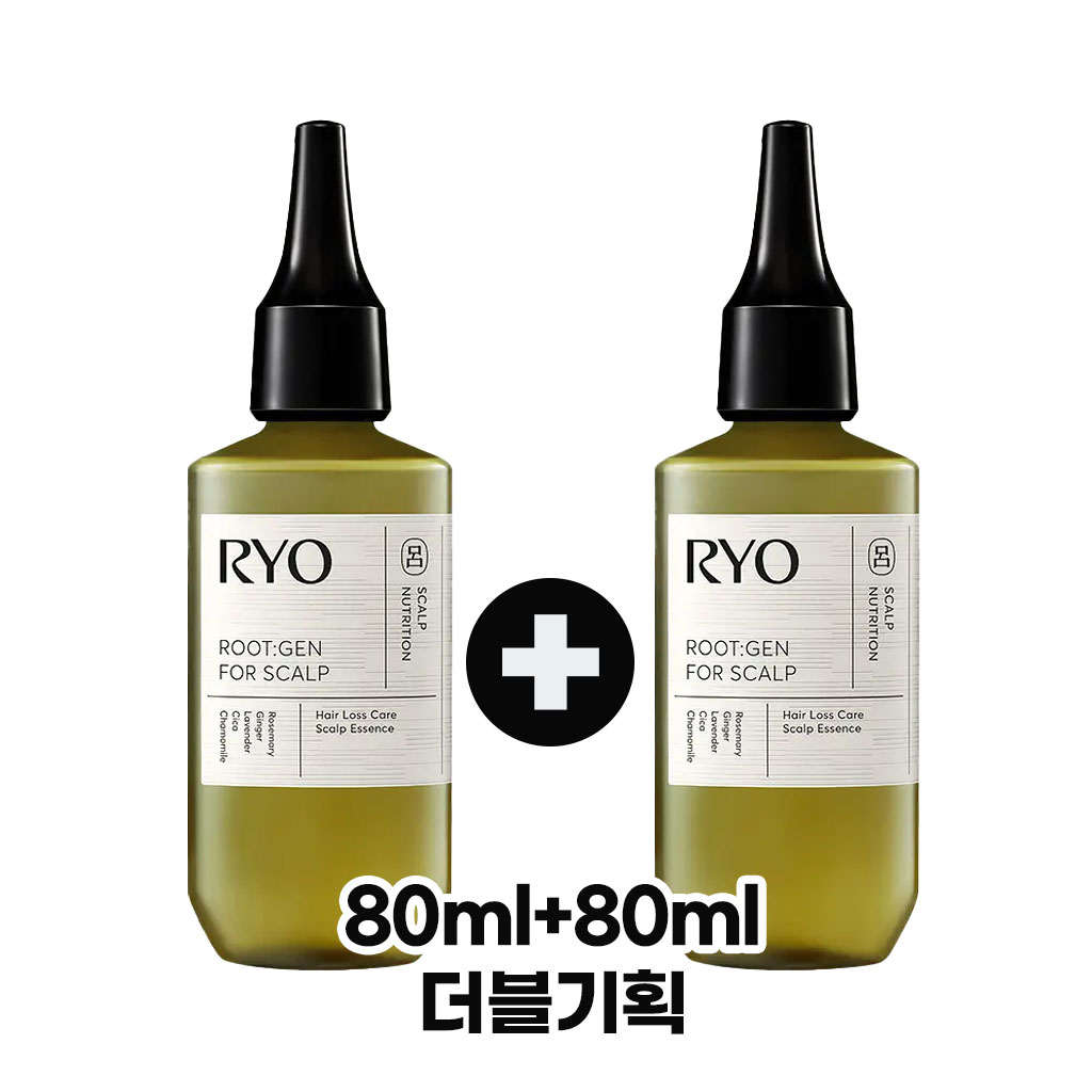 려 루트젠 두피에센스 80ml + 80ml 두피영양제 탈모증상케어 - 상세 이미지 2