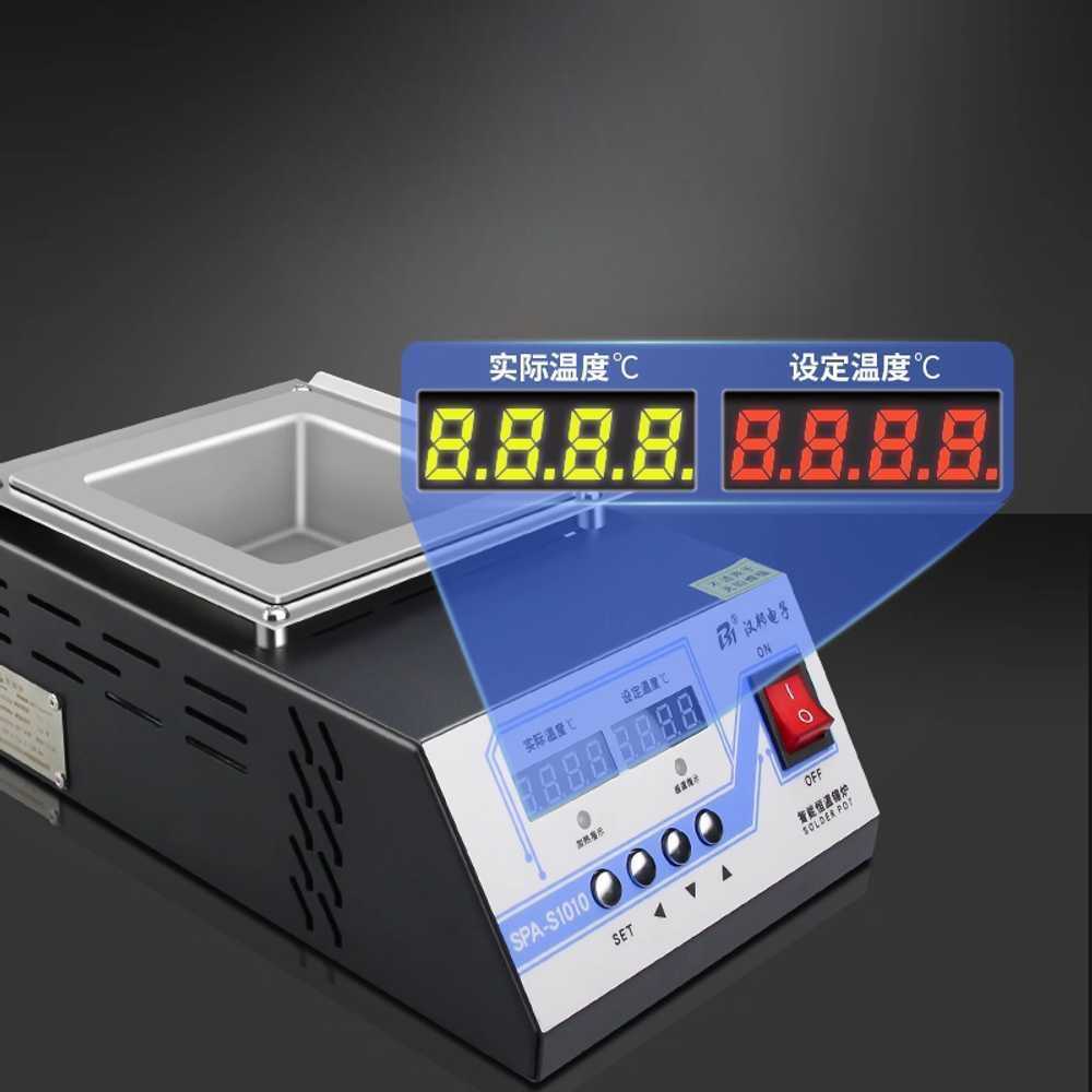 납 용해기 디핑 작업 납솥 도금 처리 공정 장비 고온 100x100cm 스텐 - 상세 이미지 4